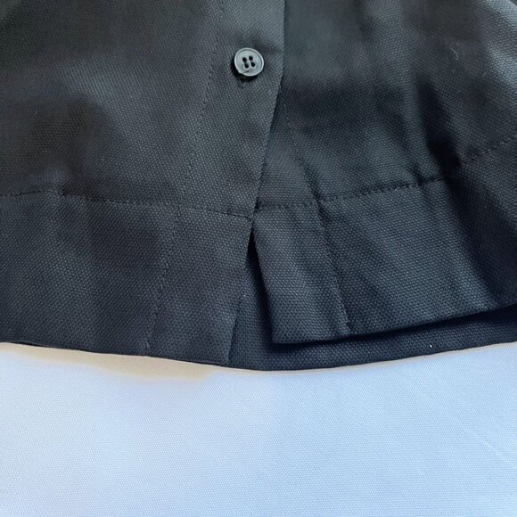 FRANK AND OAK BLACK BELTED MINI SHIRT DRESS 2510240 - XS - Picture 7 of 7